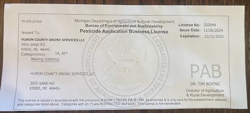 Michigan Ag Drones | Drone Sales | Farm Drone Services | Farm Drones